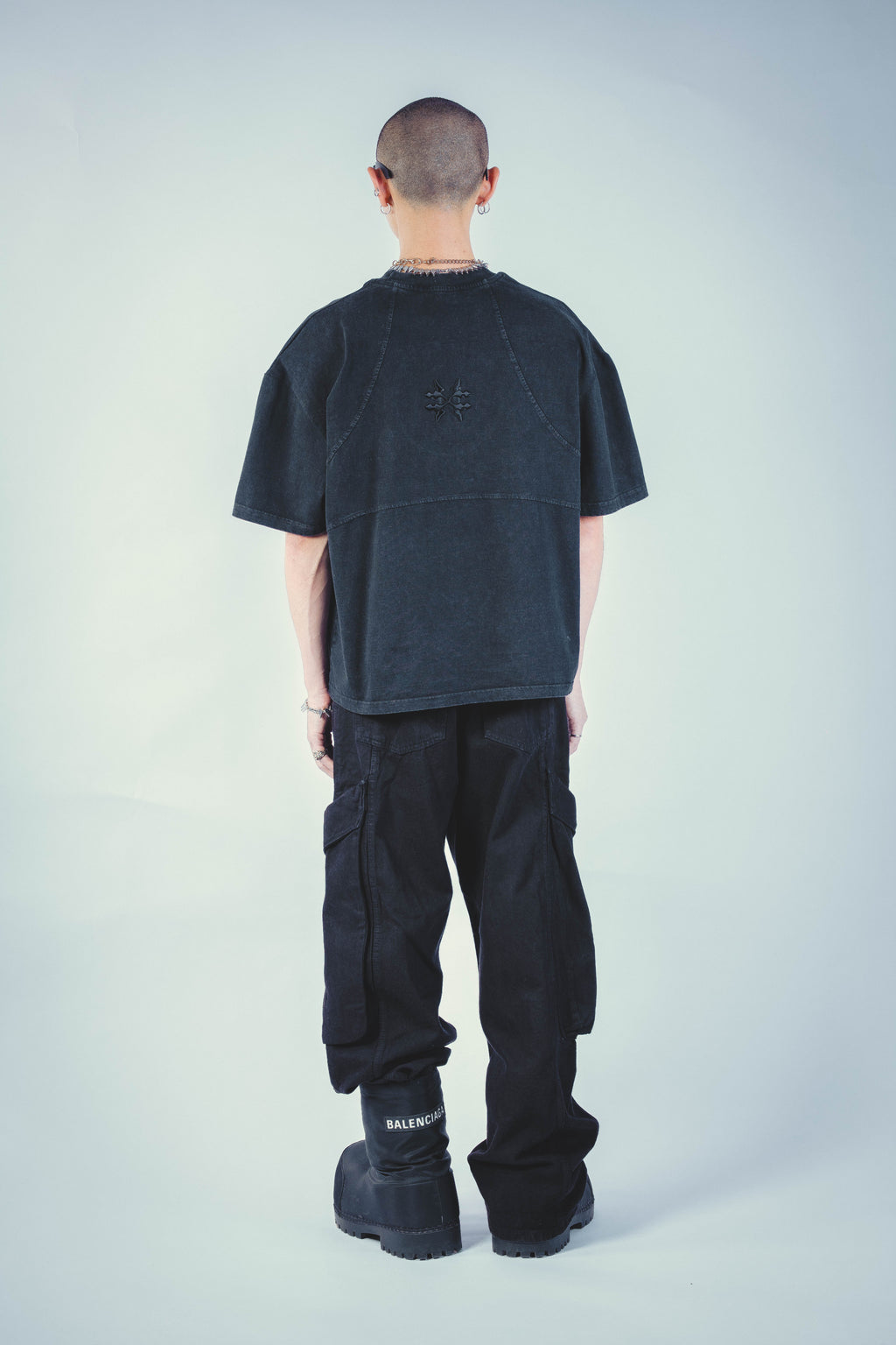 SHADE CARGO PANTS BLACK UNISEX