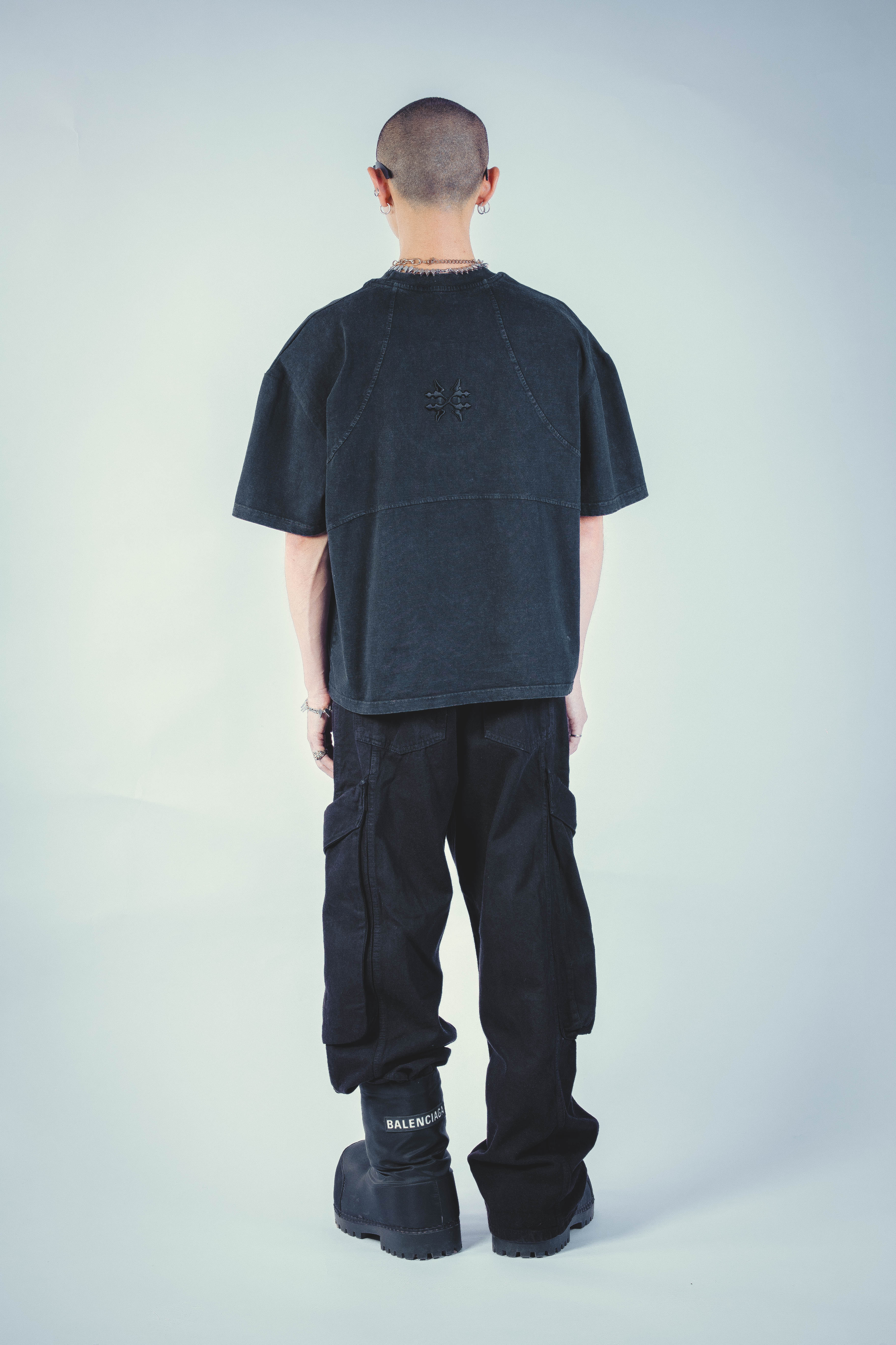 SHADE CARGO PANTS BLACK UNISEX