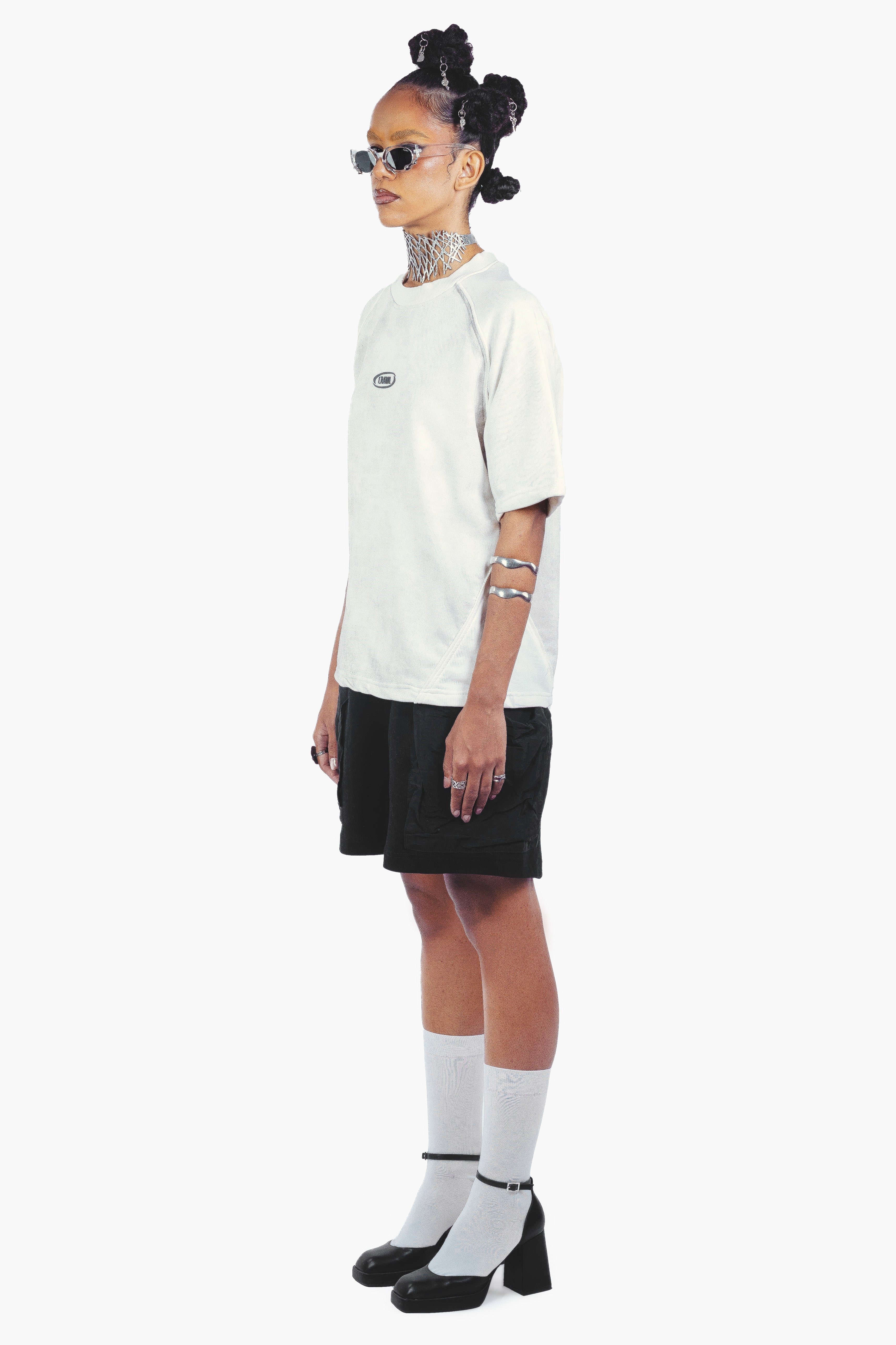 RANK REGULAR FIT TSHIRT WHITE UNISEX
