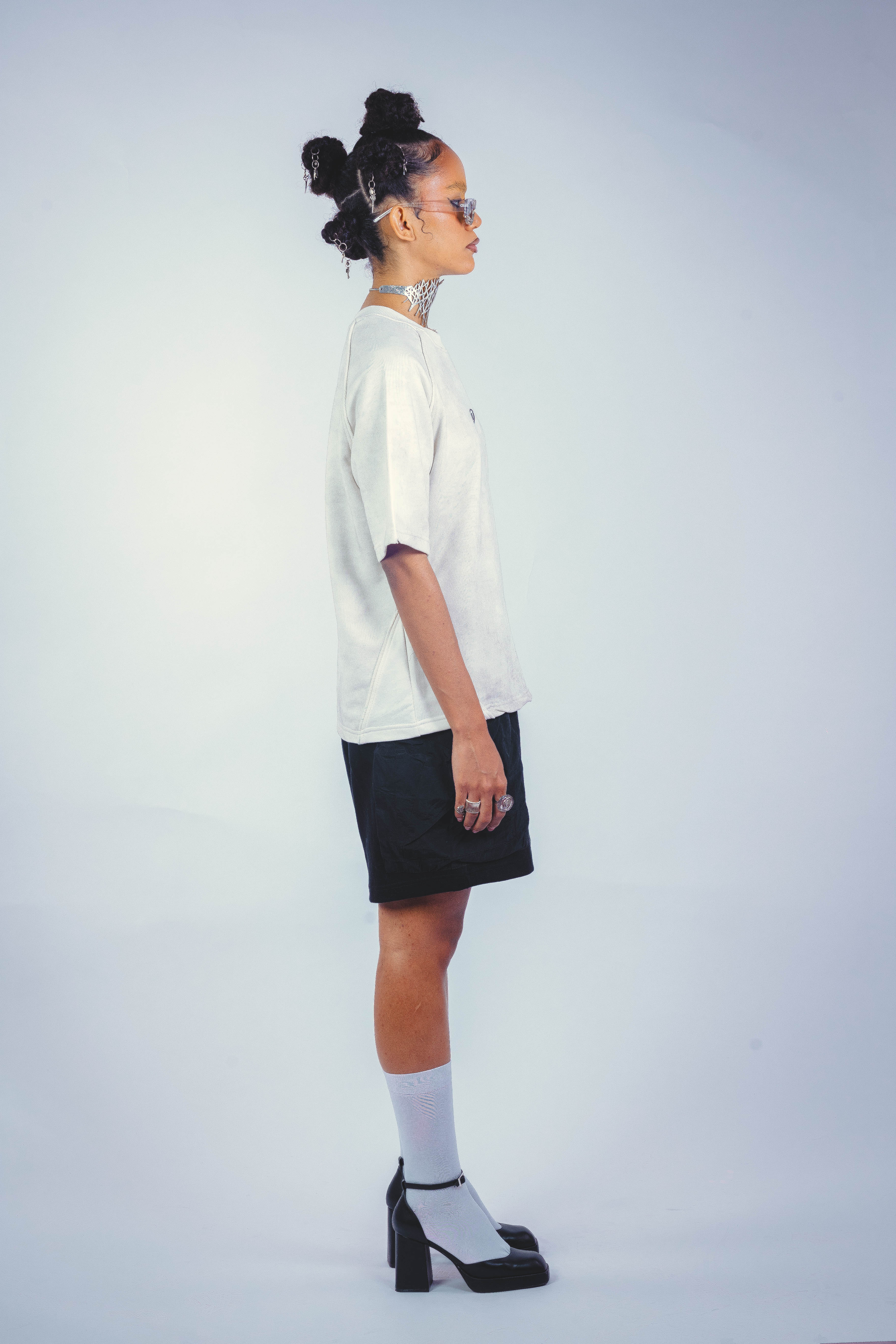 RANK REGULAR FIT TSHIRT WHITE UNISEX