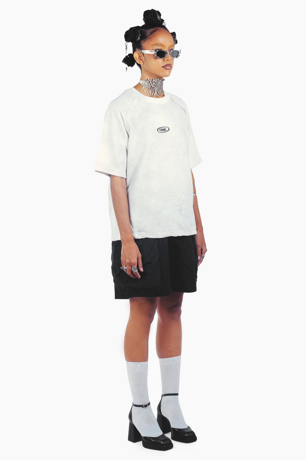 RANK REGULAR FIT TSHIRT WHITE UNISEX