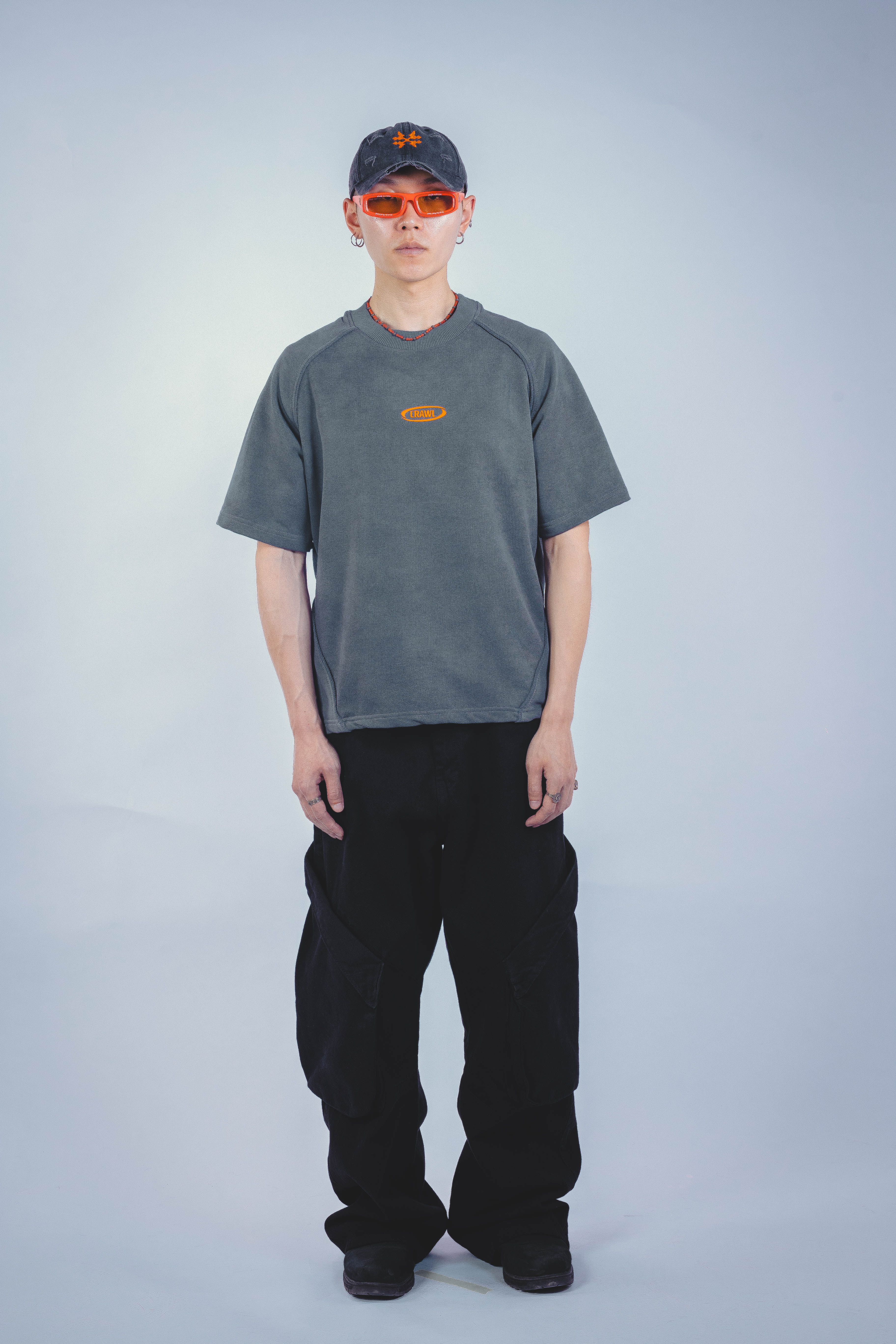 RANK REGULAR FIT TSHIRT GREY UNISEX