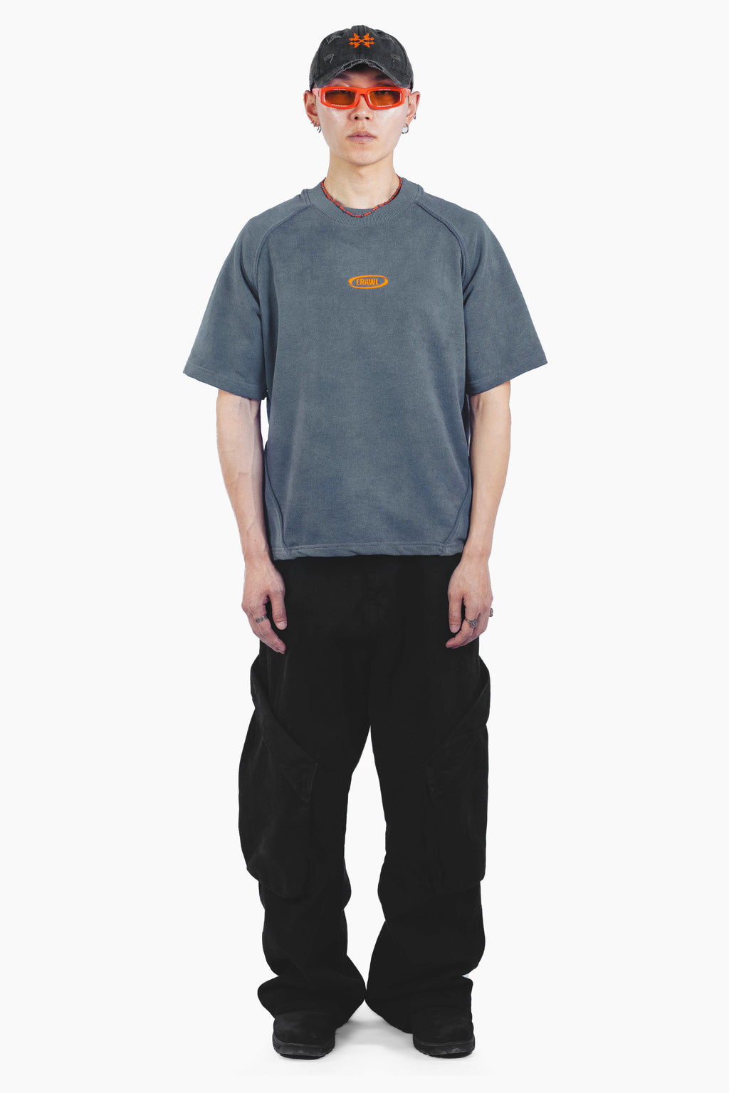 RANK REGULAR FIT TSHIRT GREY UNISEX