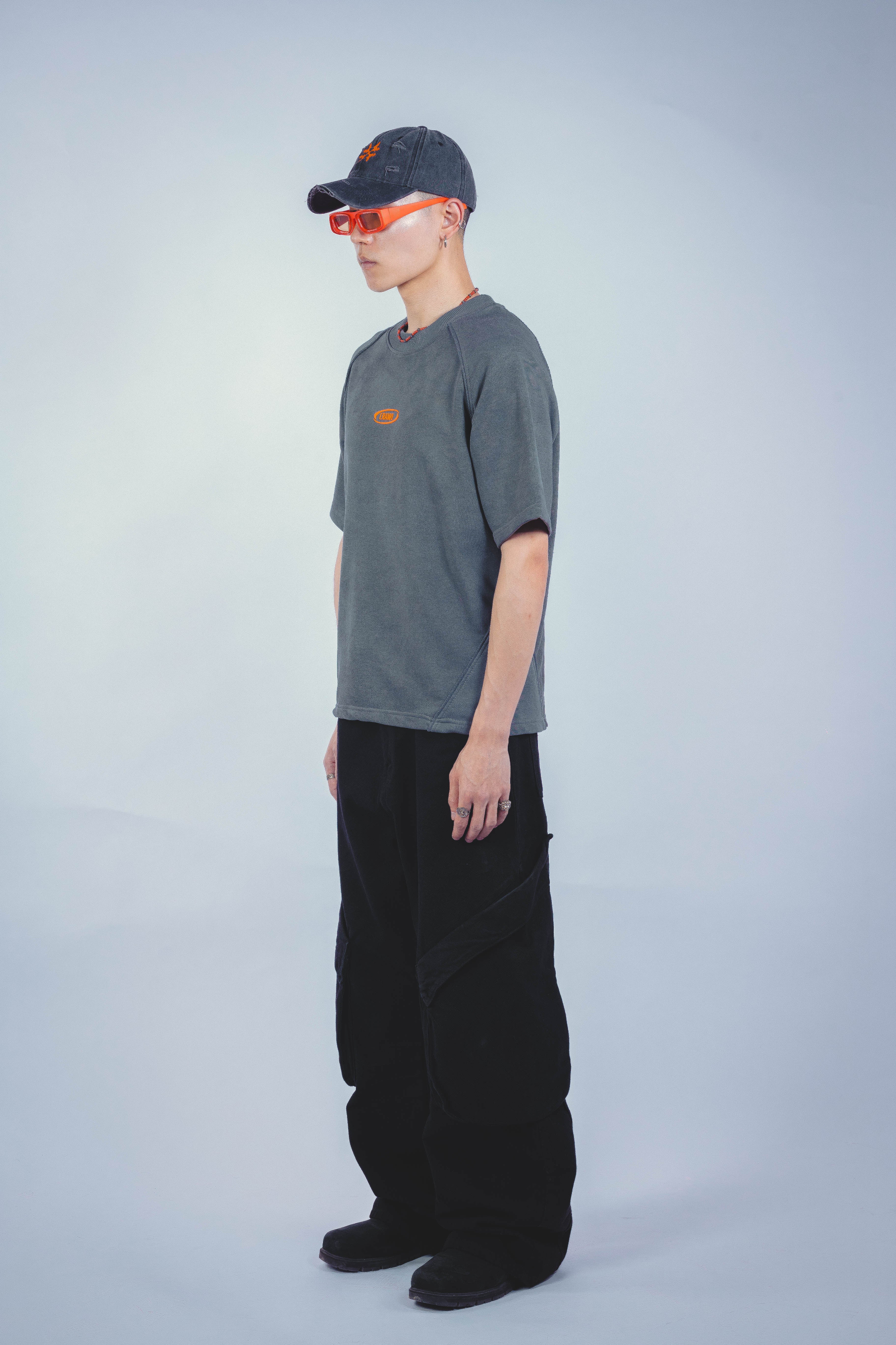 RANK REGULAR FIT TSHIRT GREY UNISEX