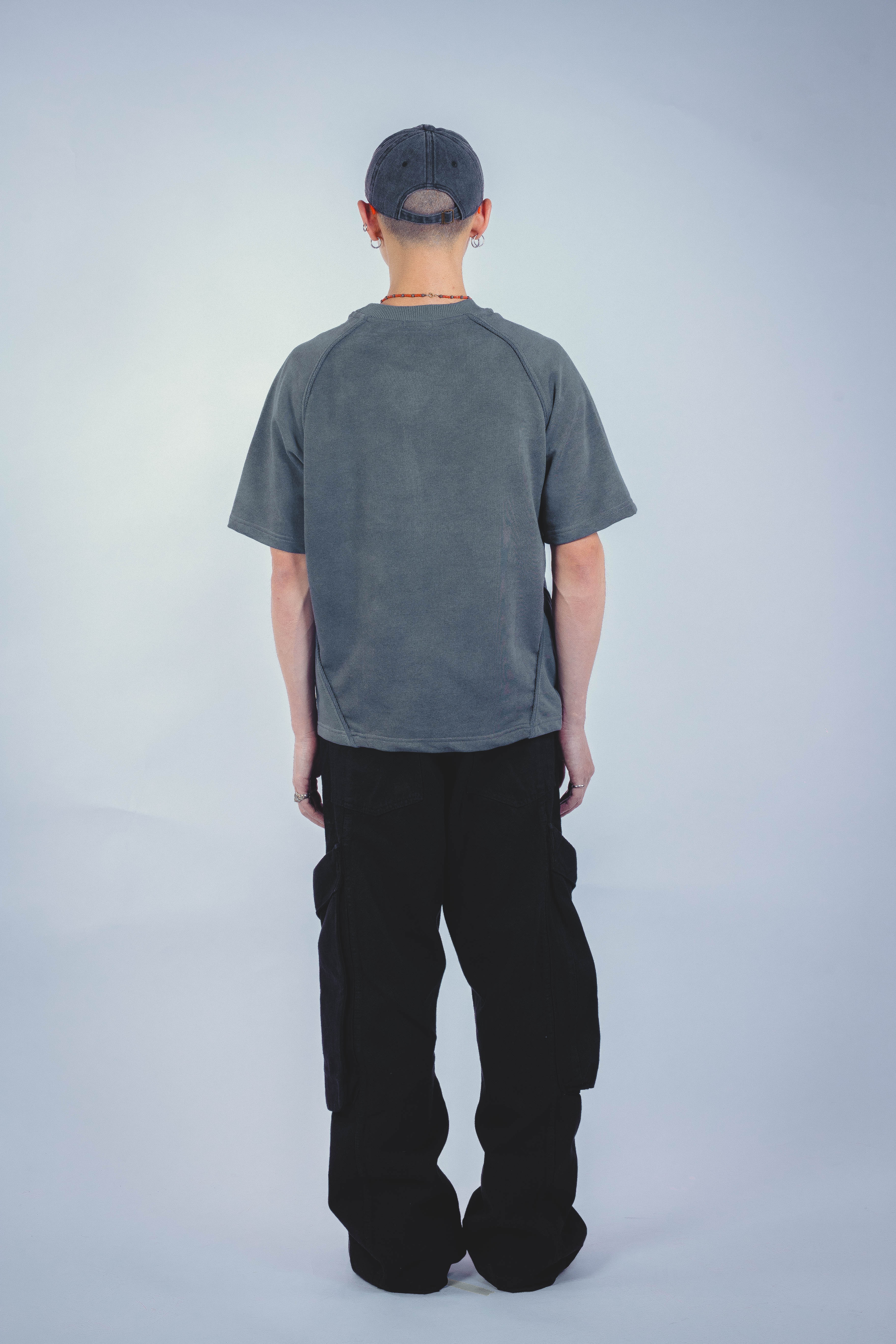 RANK REGULAR FIT TSHIRT GREY UNISEX