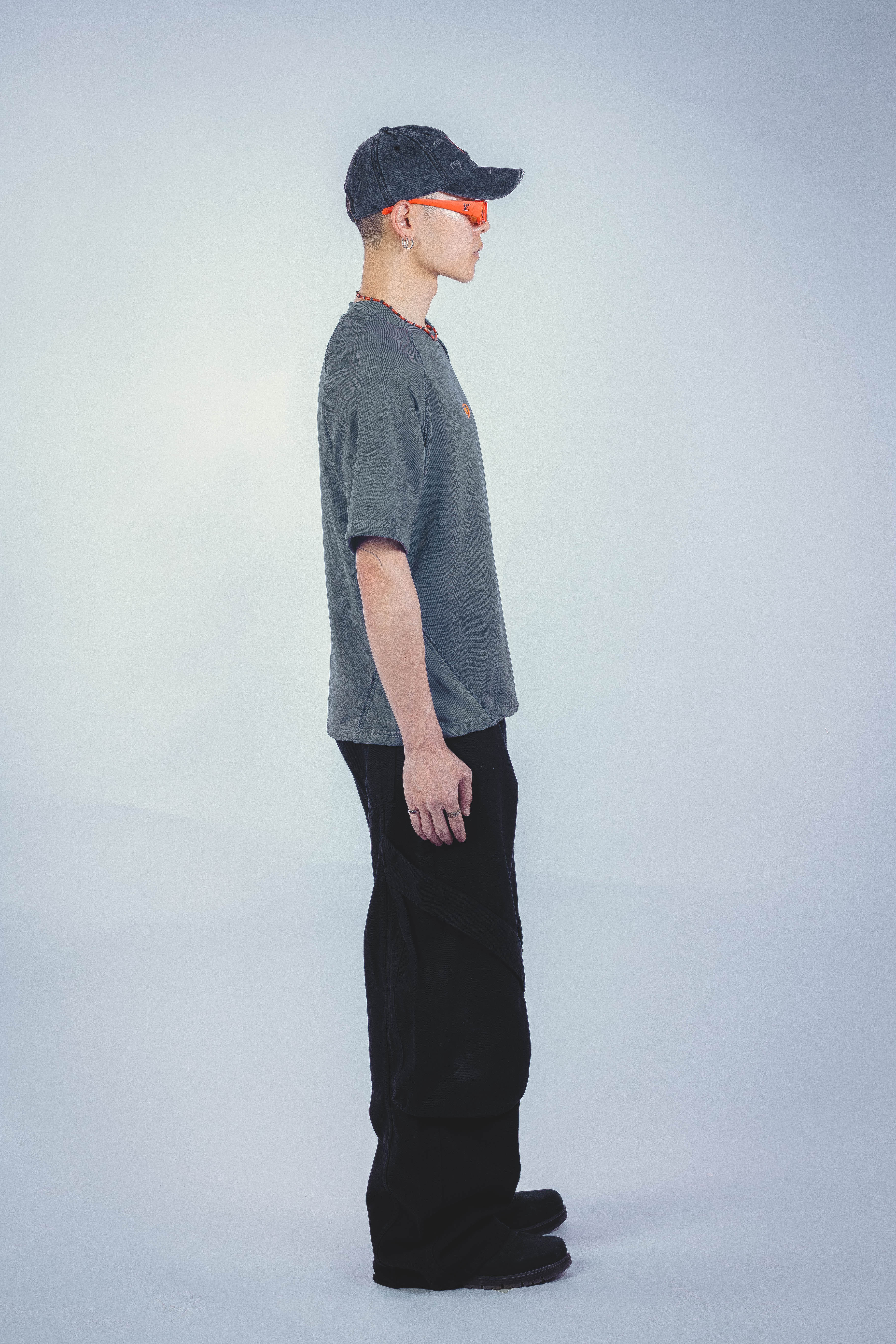 RANK REGULAR FIT TSHIRT GREY UNISEX