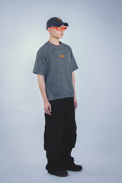 RANK REGULAR FIT TSHIRT GREY UNISEX