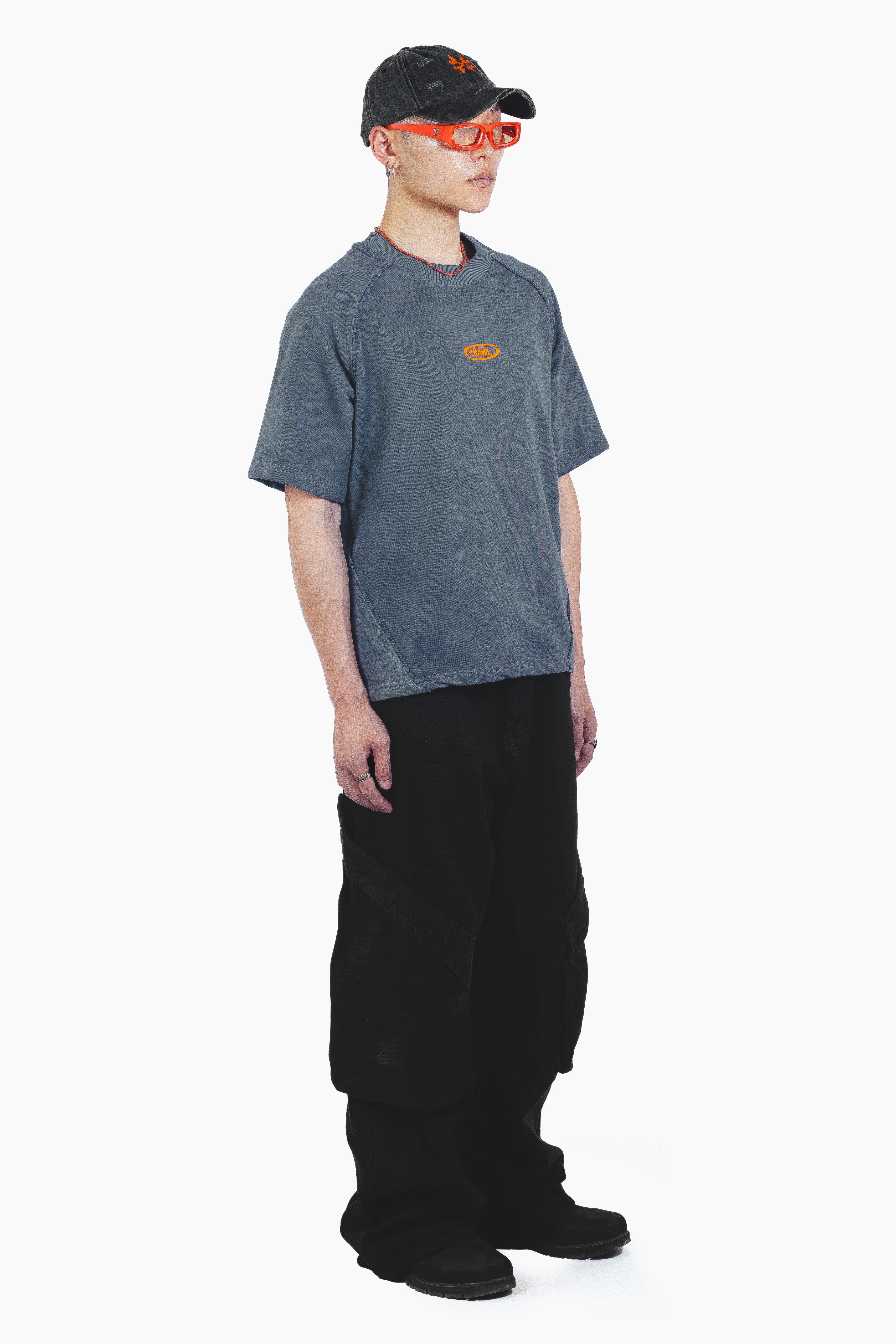 RANK REGULAR FIT TSHIRT GREY UNISEX